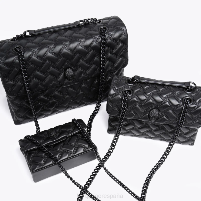 Kurt Geiger mujer empaparse de londres kensington 2LPR42 | bolsas negro